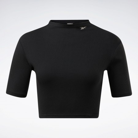 REEBOK Textil Camiseta Negra HG1165-NEGRO