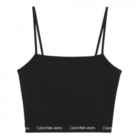 CALVIN KLEIN JEANS Textil Camiseta Negra J20J219129-BEH