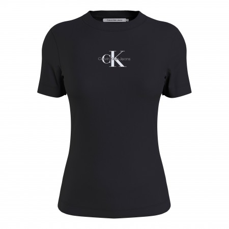 CALVIN KLEIN JEANS Textil Camiseta Negra J20J221426-BEH