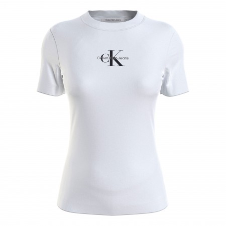 CALVIN KLEIN JEANS Textil Camiseta Blanca J20J221426-YAF