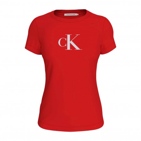 CALVIN KLEIN JEANS Textil Camiseta Roja J20J222343-XA7