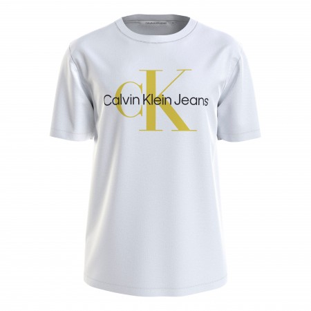 CALVIN KLEIN JEANS Textil Camiseta Blanca J30J320806-YAF