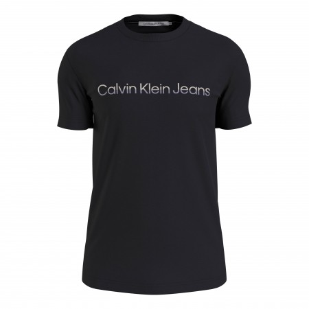 CALVIN KLEIN JEANS Textil Camiseta Negra J30J322511-0GO