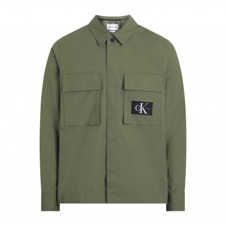 CALVIN KLEIN JEANS Textil Camisa Verde J30J325174-LDY