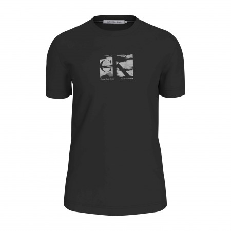 CALVIN KLEIN JEANS Textil Camiseta Negra J30J325204-BEH