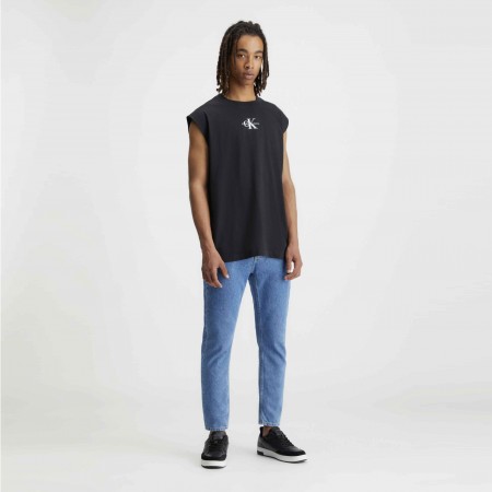 CALVIN KLEIN JEANS Textil Camiseta Negra J30J325211-BEH