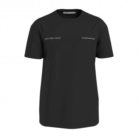 CALVIN KLEIN JEANS Textil Camiseta Negra J30J325489-BEH