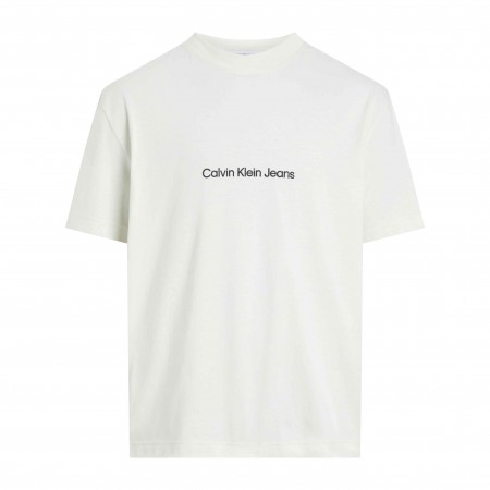 CALVIN KLEIN JEANS Textil Camiseta Blanca J30J325492-CGA