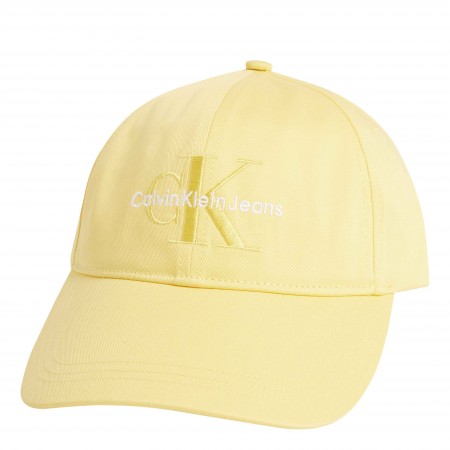 CALVIN KLEIN JEANS Textil Gorra en amarillo con logo monogram K60K606624-LAE