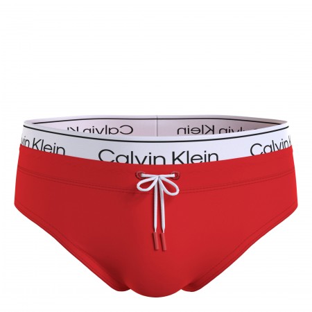 CALVIN KLEIN Textil Bañador Slip Rojo KM0KM00959-XM9