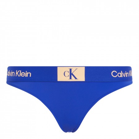 CALVIN KLEIN Textil Bikini Tanga Marino KW0KW02352-C7N