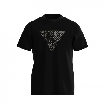 GUESS JEANS Textil Camiseta Negra M4RI27 K8FQ4-JBLK