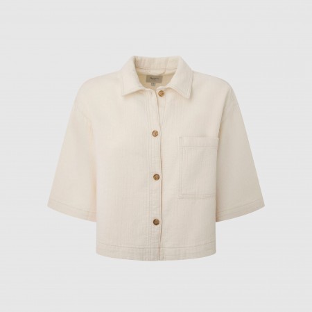 PEPE JEANS Textil Camisa Blanca PL304844-810