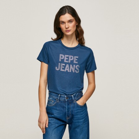 PEPE JEANS Textil Camiseta Celeste PL505443-588