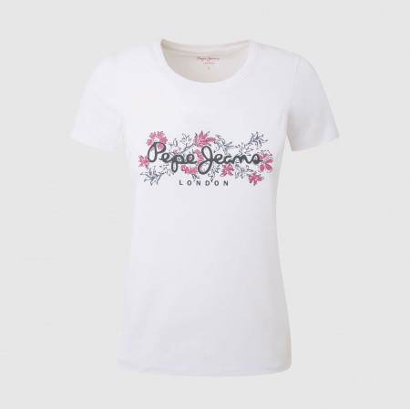 PEPE JEANS Textil Camiseta Blanca PL505834-800