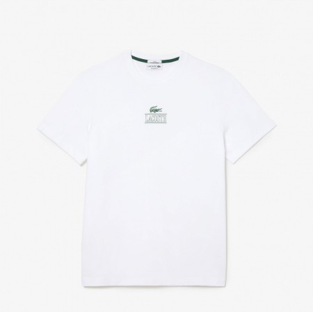 LACOSTE Textil Camiseta Blanca TH1147-00-001