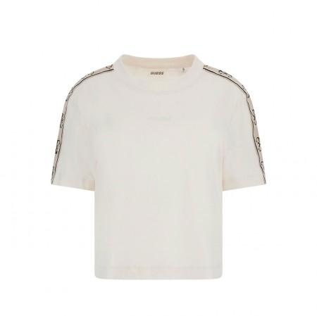 GUESS ATHLEISURE Textil Camiseta Blanca V3RI08 I3Z14-G6K5