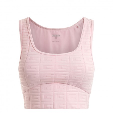 GUESS ATHLEISURE Textil Camiseta Rosa V3RP19 MC04Y-F64Z