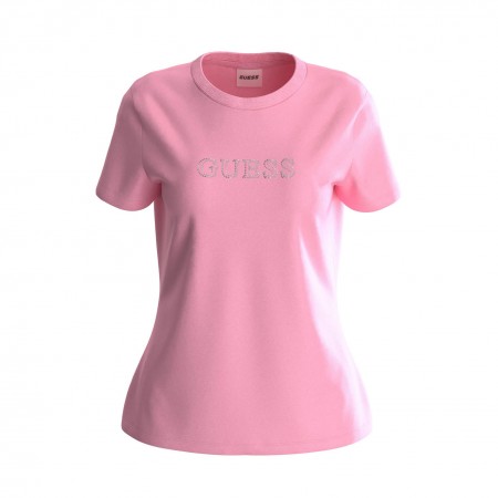 GUESS ATHLEISURE Textil Camiseta Rosa V4GI09 J1314-PSPK