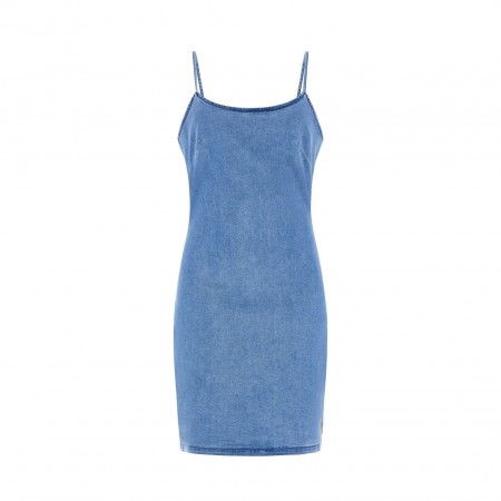 GUESS JEANS Textil Vestido Azul W4GK96 D5CJ1-B0LE